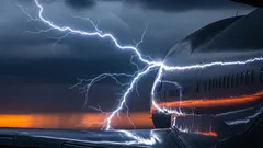 O que acontece quando um raio atinge um avião durante o voo - os especialistas deram a resposta