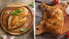 Peito vs. coxa: nutricionistas põem fim ao debate sobre que parte do frango é mais saudável